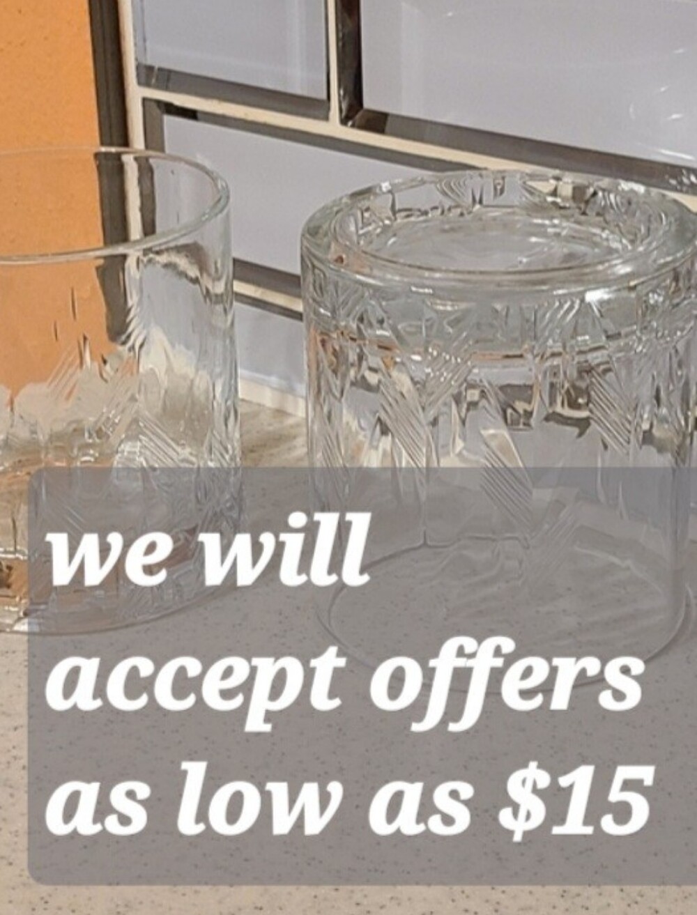 Whiskey glasses for sale